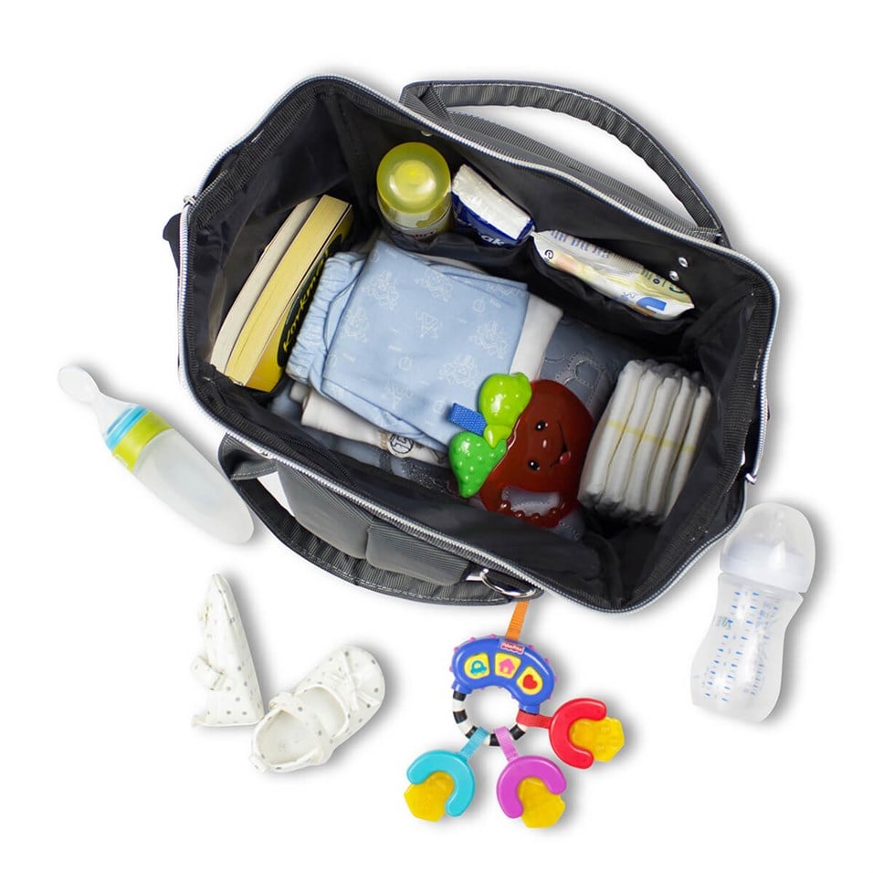 My Valice Smart Bag Usb'li Kadife Anne Bebek Bakım ve Sırt Çantası 1402 Turuncu