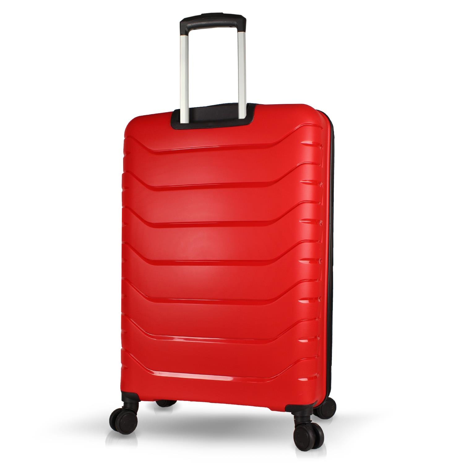 My Valice Solid PP Polipropilen Kırılmaz Büyük Boy Kırmızı Valiz