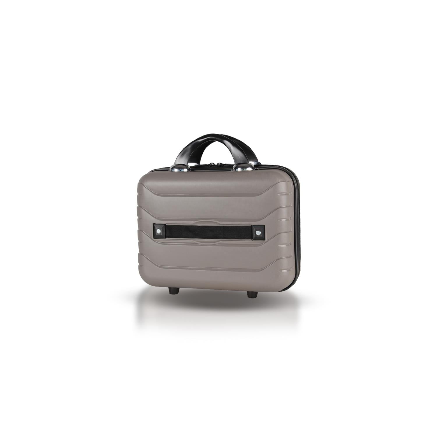 My Valice Solid PP Polipropilen Kırılmaz Makyaj Çantası & El Valizi Platin Gri