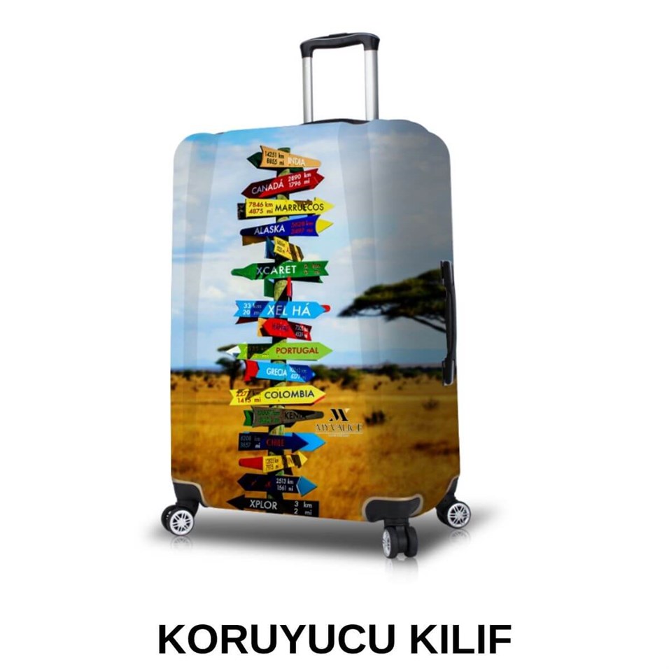 My Valice Valiz Koruyucu Kılıf Büyük Boy MV-A197