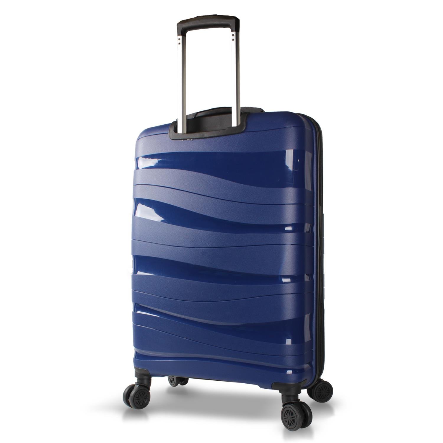 My Valice Wave PP Polypropylene Unbreakable Medium Size Luggage Parliament Blue