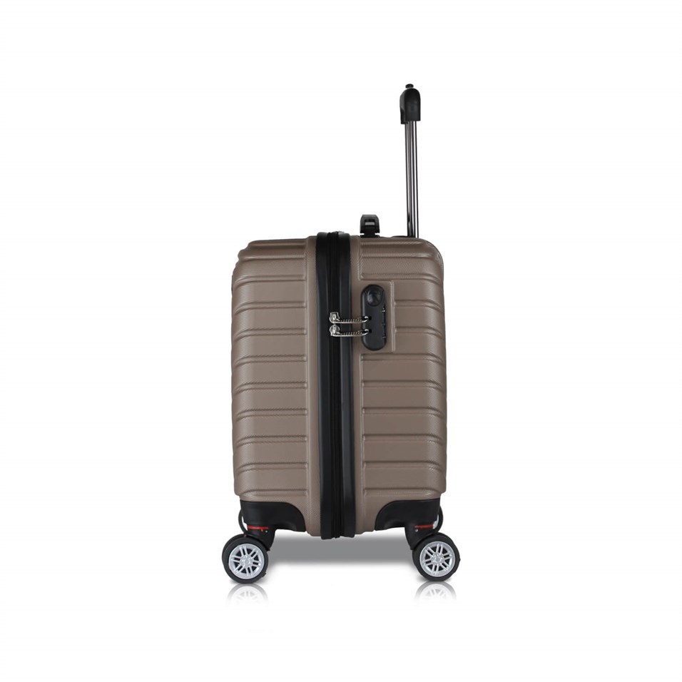 Troya Premium Hostes Pilot Boy Valiz Gold