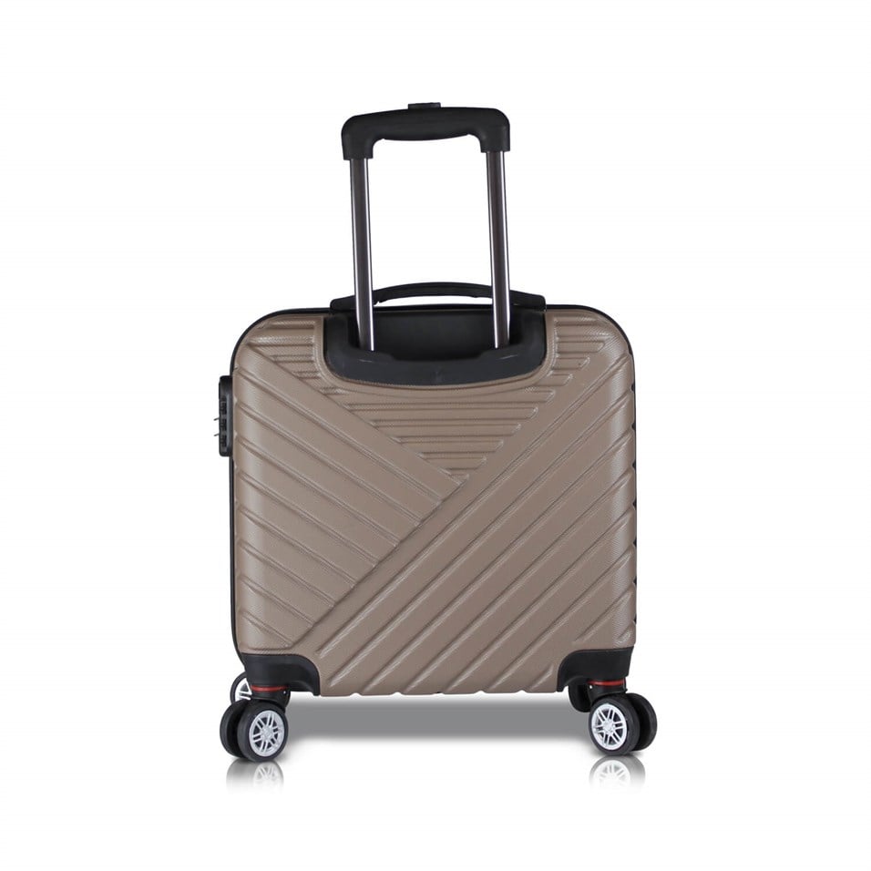 Troya Premium Hostes Pilot Boy Valiz Gold