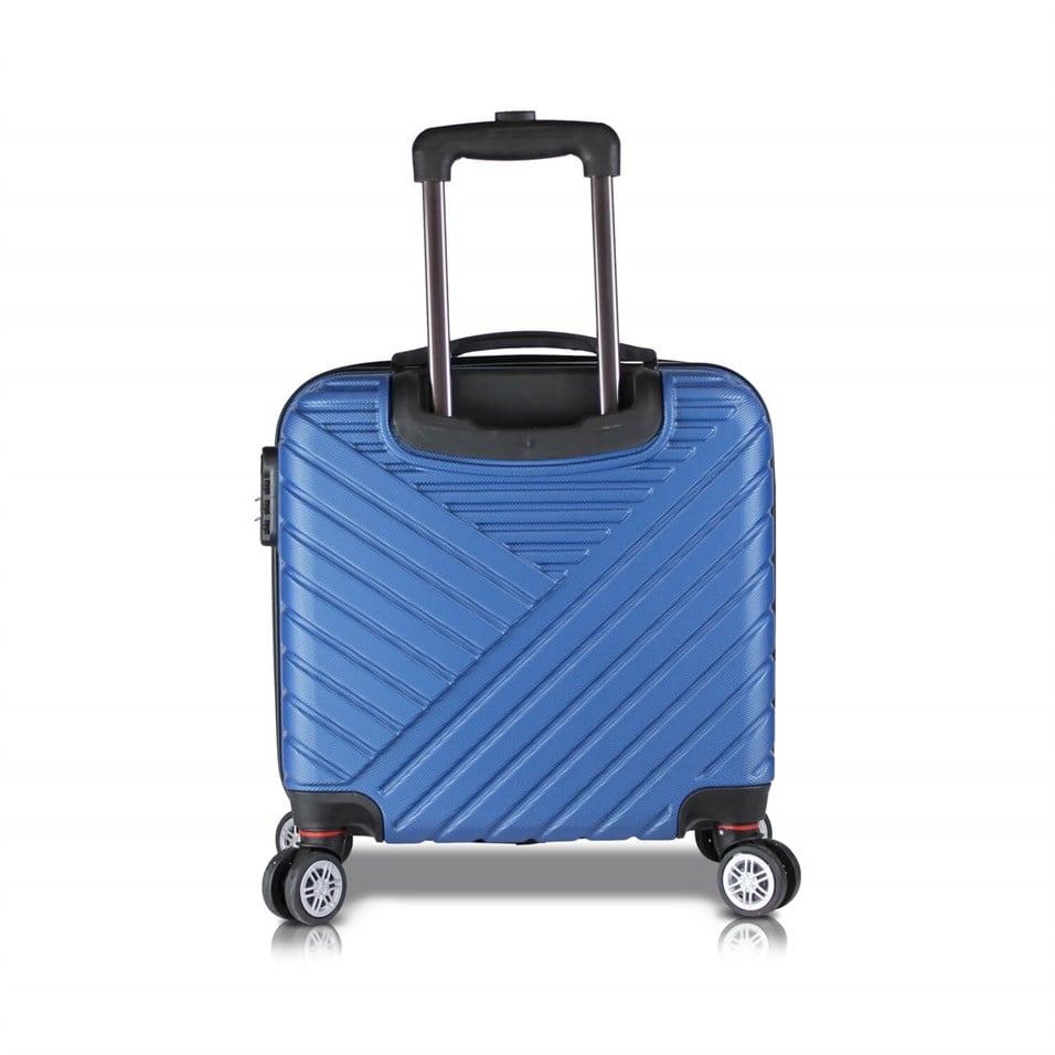 Troya Premium Hostes Pilot Boy Valiz Lacivert