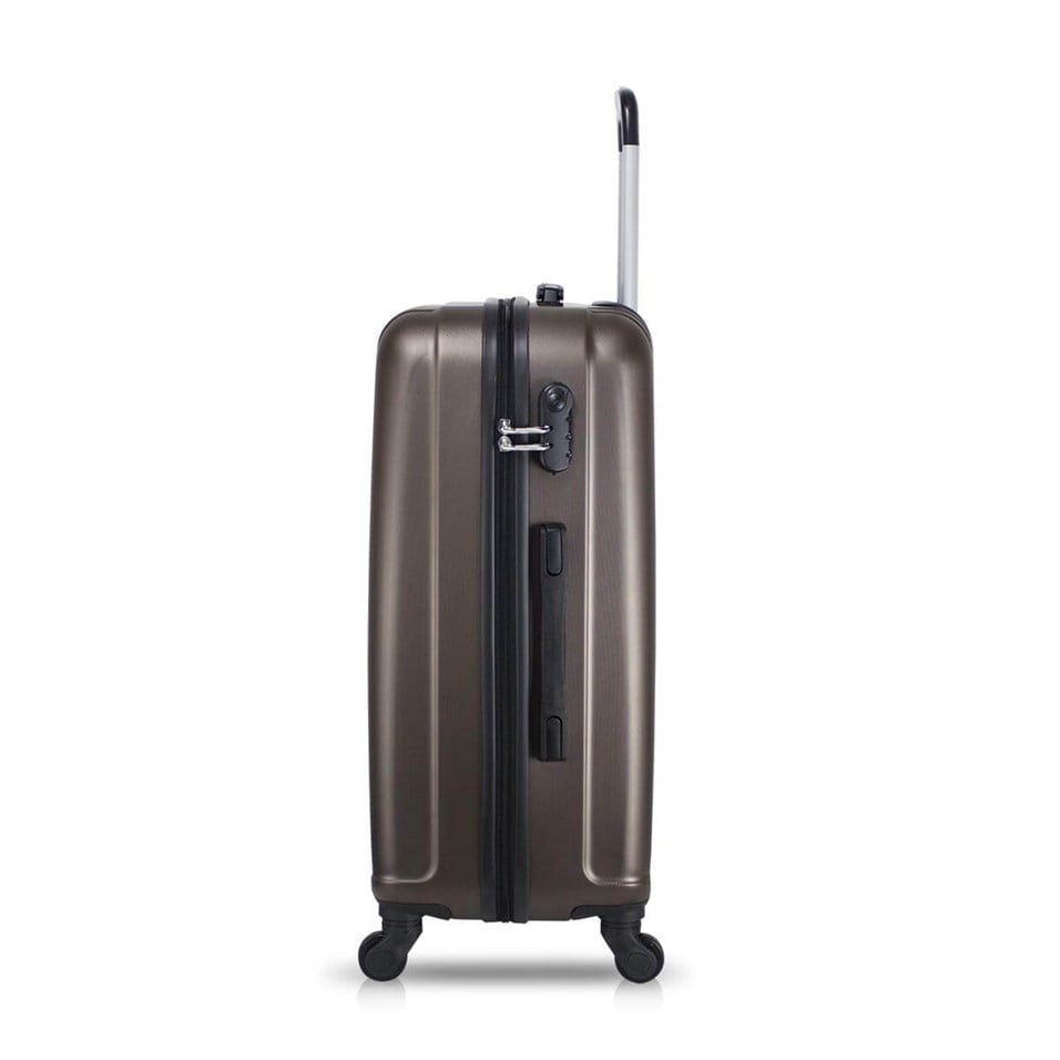 Wallace Line Abs 2'li Valiz Seti (Kabin ve Orta) Vizon