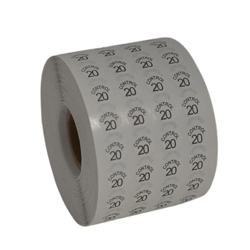  KONTROL ETİKETİ 20 NO (1 RULO 10.000 ADET)