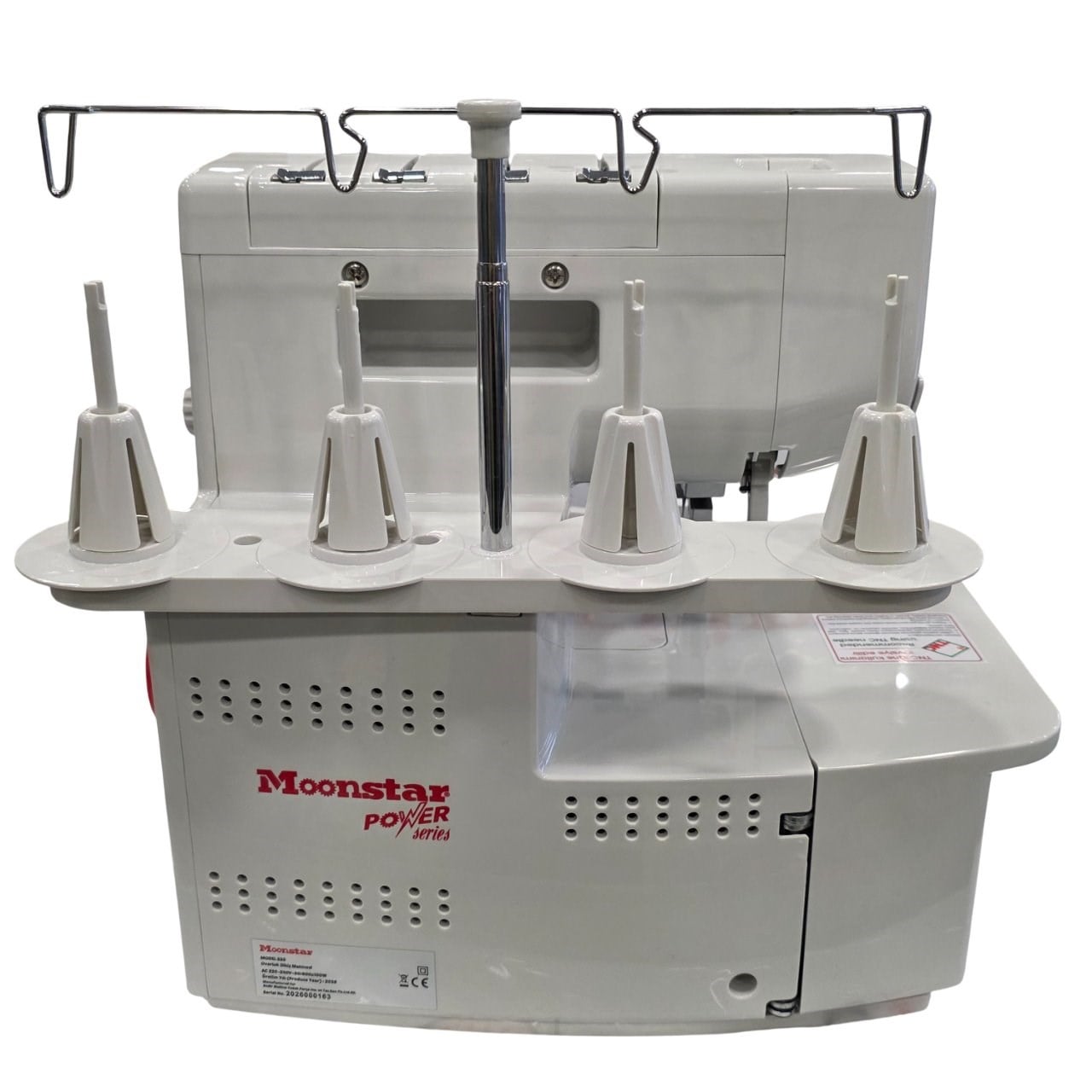  Moonstar 520 Ev Tipi 2-3-4 İplik Overlok Makinası Çok Fonksiyonlu Profesyonel Dikiş Makinası