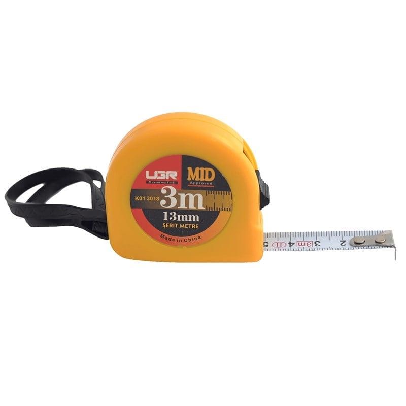 Çelik Şerit Metre 3mt x 13mm