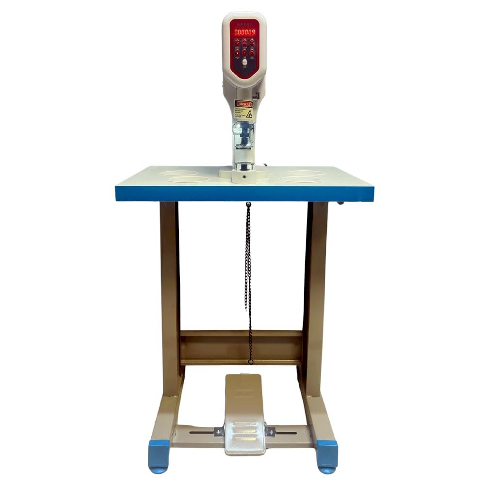 Elektronik Çıt Çıt Otomatik Pres Çakma Kuşgözü Makinesi / MS-818T