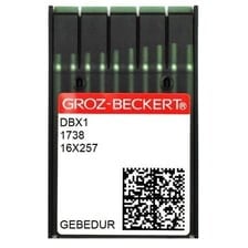 GROZ BECKERT DBX1 DÜZ MAKİNA İĞNESİ YANMAZ 18 NO (10 ADET)