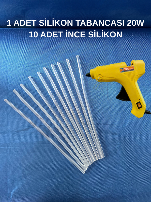 İNCE SİLİKON VE TABANCASI