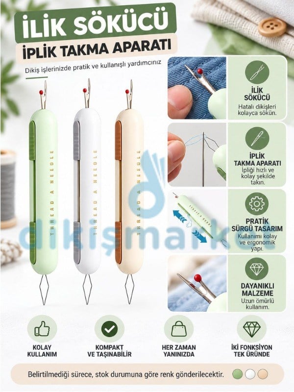 İplik Sökücü - İplik Takma Aparatı