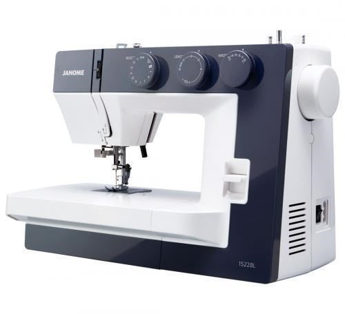 Janome 1522BL Dikiş Makinesi | Ev Tipi Dikiş Makinesi | Aile Tipi Dikiş Makinesi | 23 Adet Değişik Dekoratif Dikiş | 5 mm Genişliğinde Zigzak | Mavi