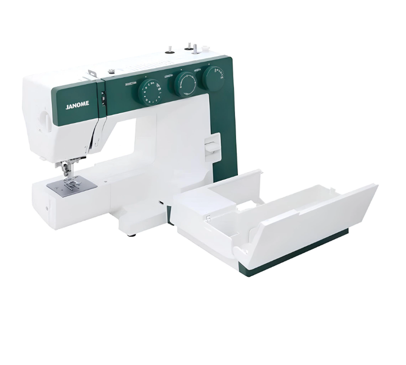 Janome 1522GN Dikiş Makinesi | Ev Tipi Dikiş Makinesi | Aile Tipi Dikiş Makinesi | 23 Adet Değişik Dekoratif Dikiş | 5 mm Genişliğinde Zigzak | Yeşil