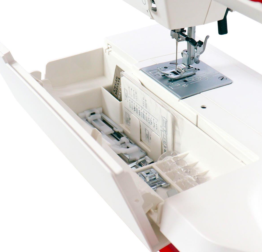 Janome 1522LG Dikiş Makinesi | Ev Tipi Dikiş Makinesi | Aile Tipi Dikiş Makinesi | 23 Adet Değişik Dekoratif Dikiş | 5 mm Genişliğinde Zigzak | Gri