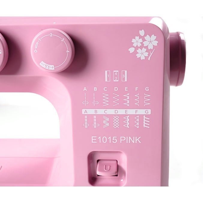 Janome E1015 Pink Taşınabilir Dikiş Makinesi