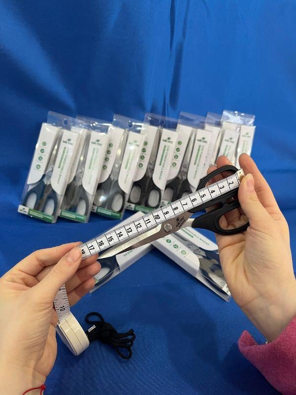 Japon Stili Plastik Saplı Çok Fonksiyonlu 6.5inç Makas / HS-9158 (6.5)
