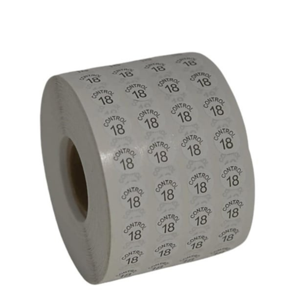 KONTROL ETİKETİ 18 NO (1 RULO 10.000 ADET)
