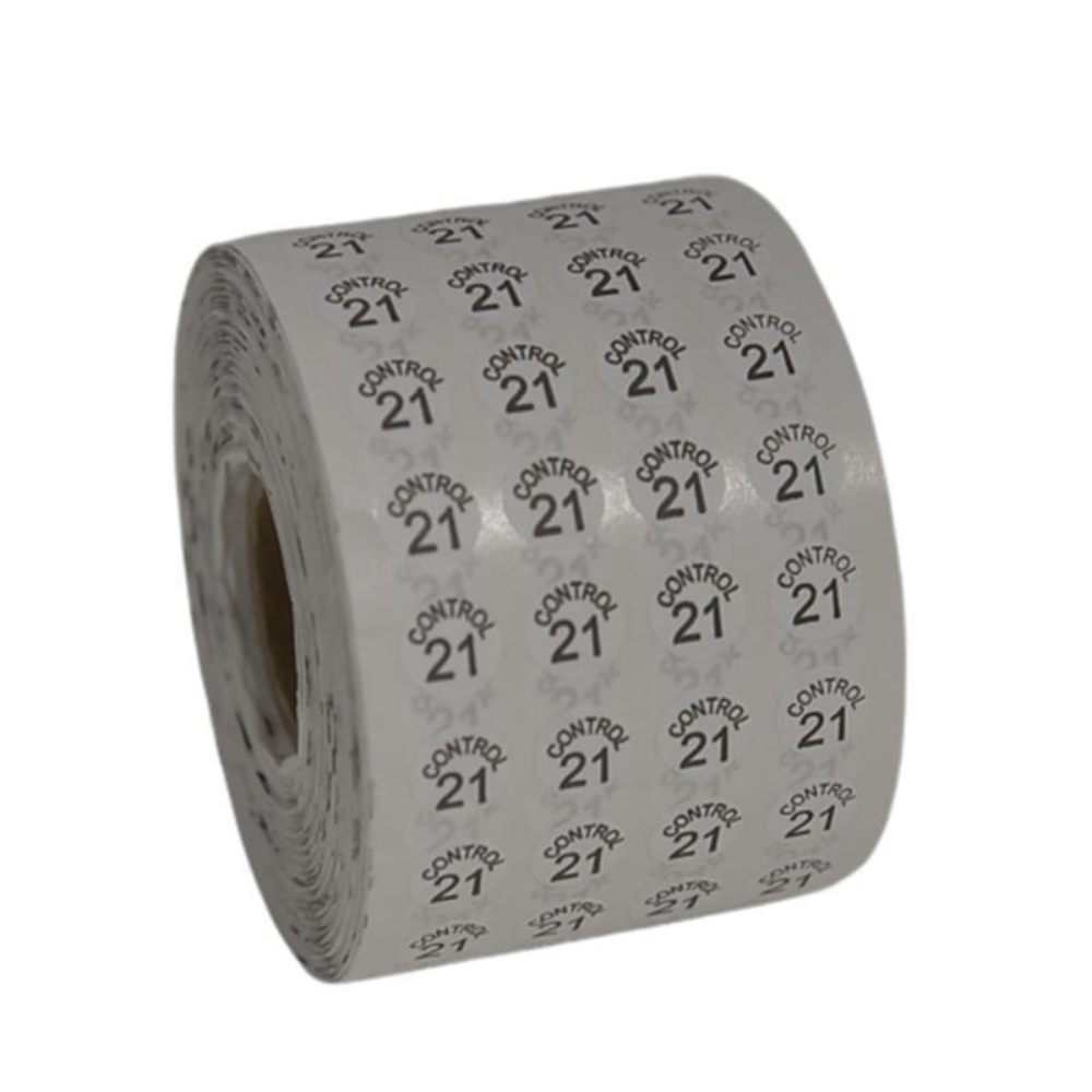 KONTROL ETİKETİ 21 NO (1 RULO 10.000 ADET)