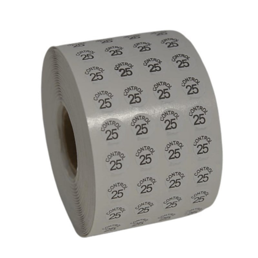 KONTROL ETİKETİ 25 NO (1 RULO 10.000 ADET)