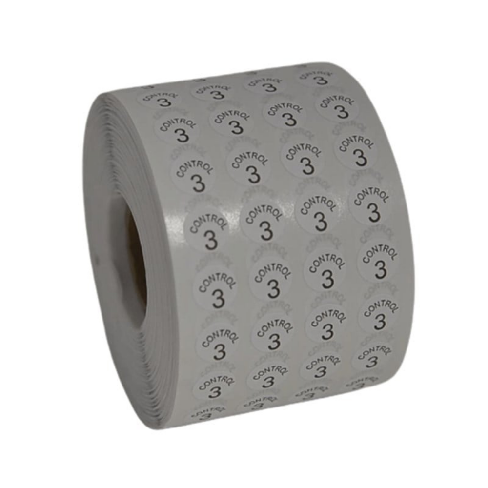 KONTROL ETİKETİ 3 NO (1 RULO 10.000 ADET)