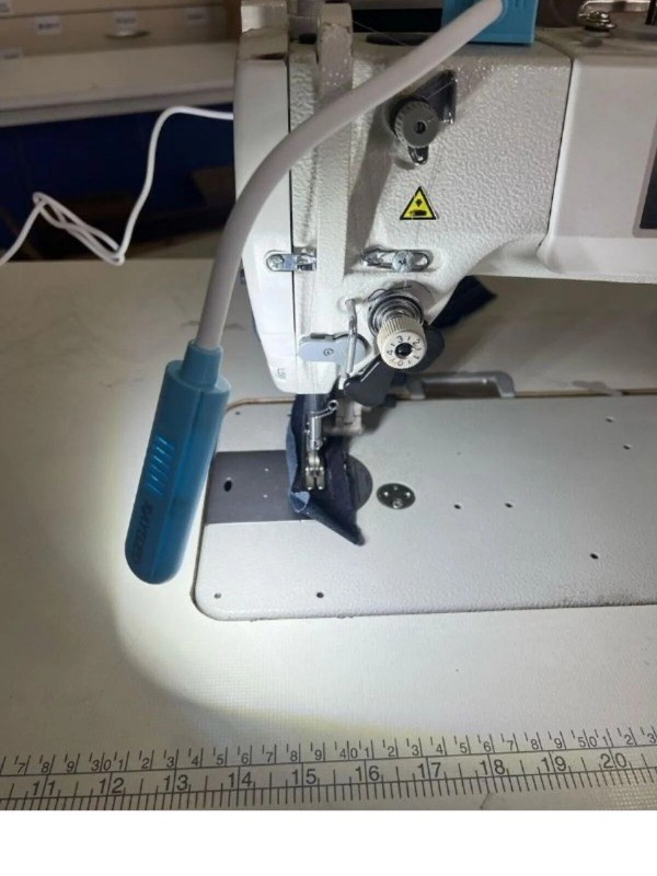 Makine Fişli Led Lamba Mor/Beyaz