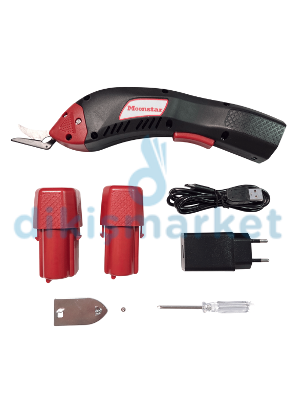 Moonstar Şarjlı Çok Amaçlı Kesim Makası (Yedek Bataryalı) / MEC-10
