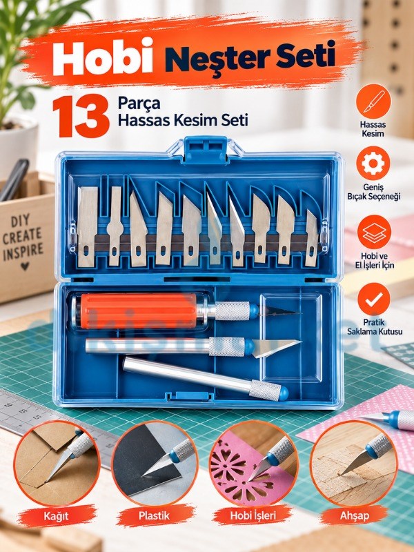 Neşter Seti 13 Parça