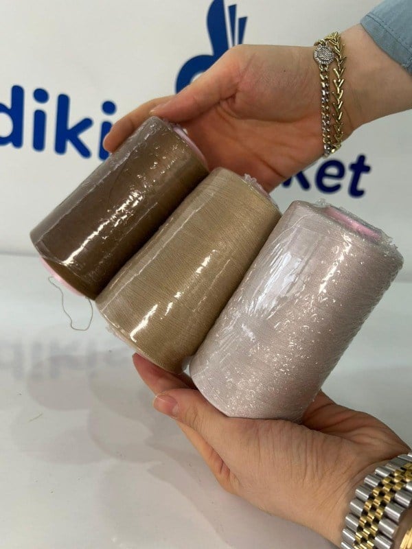 Oltalı 120 Numara 3'lü Kahveli Set