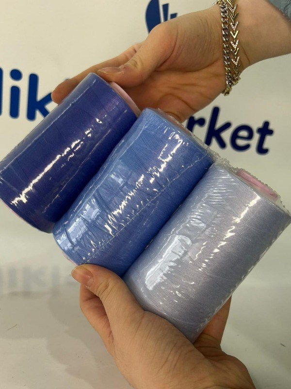 Oltalı 120 Numara 3'lü Mavili Set
