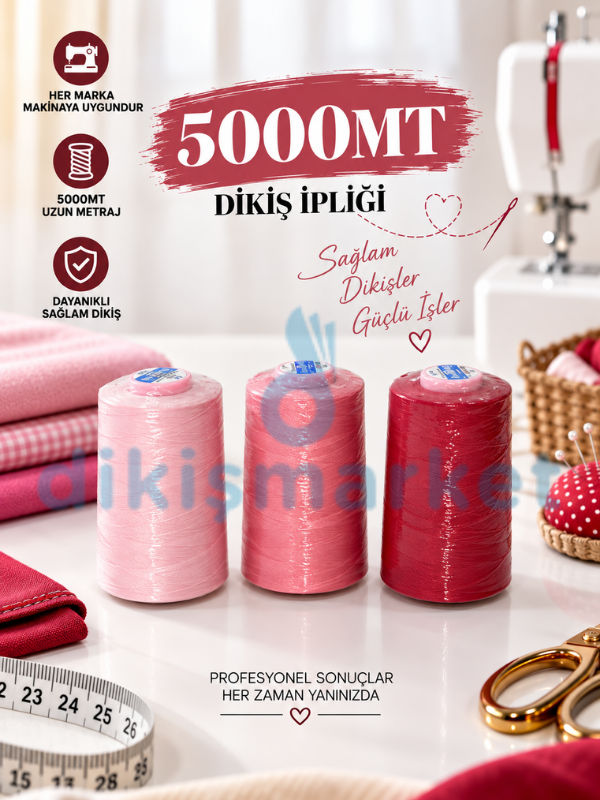 Oltalı 120 Numara 3'lü Pembeli Set