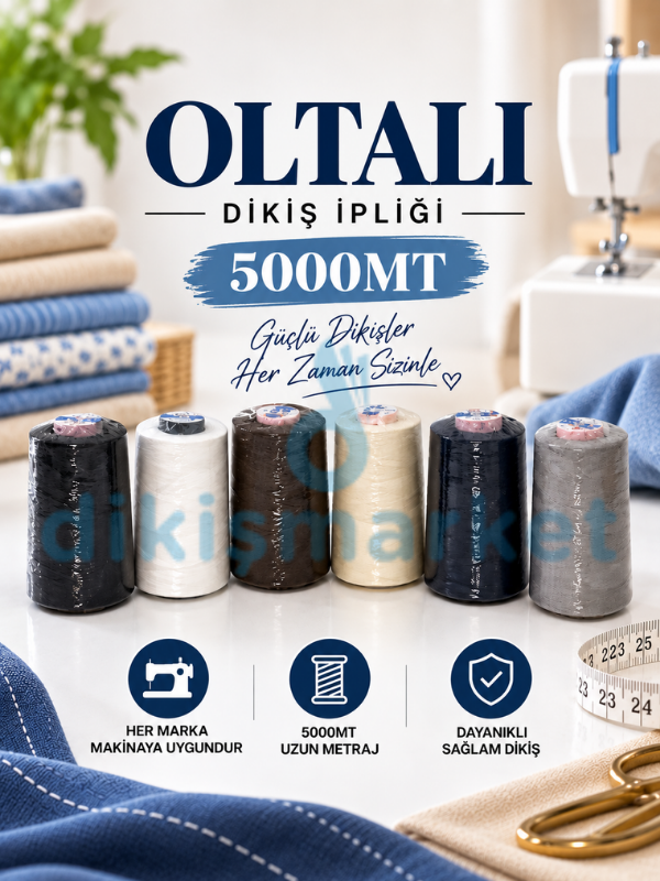 Oltalı 120 Numara 6li Dikiş İpi Seti