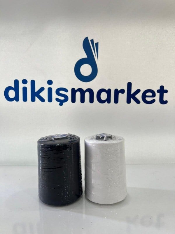 Oltalı 36 Numara Siyah-Beyaz Dikiş İp Seti