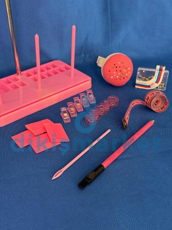 PRATİK DİKİŞ SETİ (PEMBE)