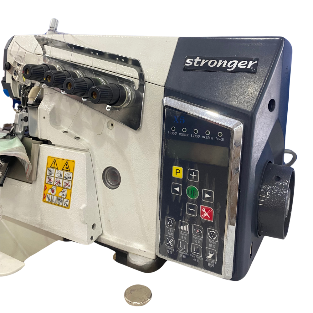 STRONGER  X5-4-M03/333-1 OTOMATİK 4 İP OVERLOK MAKİNESİ