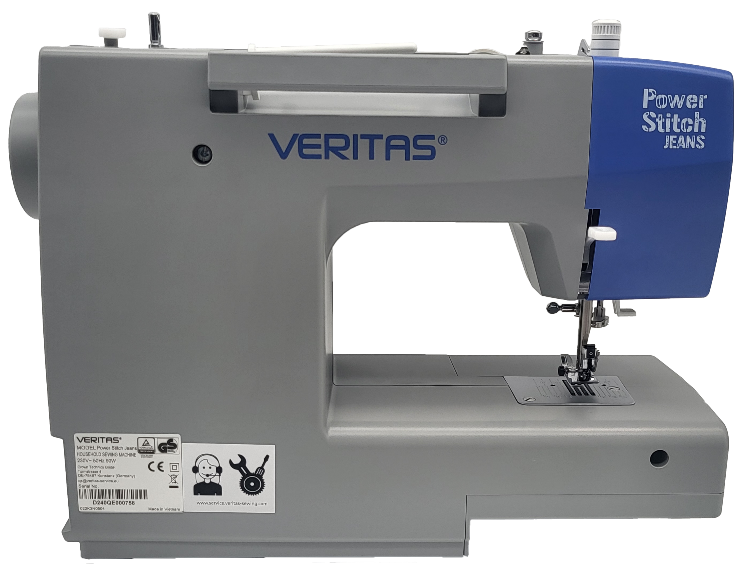 Veritas Power Stitch Jeans Ev Tipi Dikiş Makinesi 17 Dikiş Programlı 