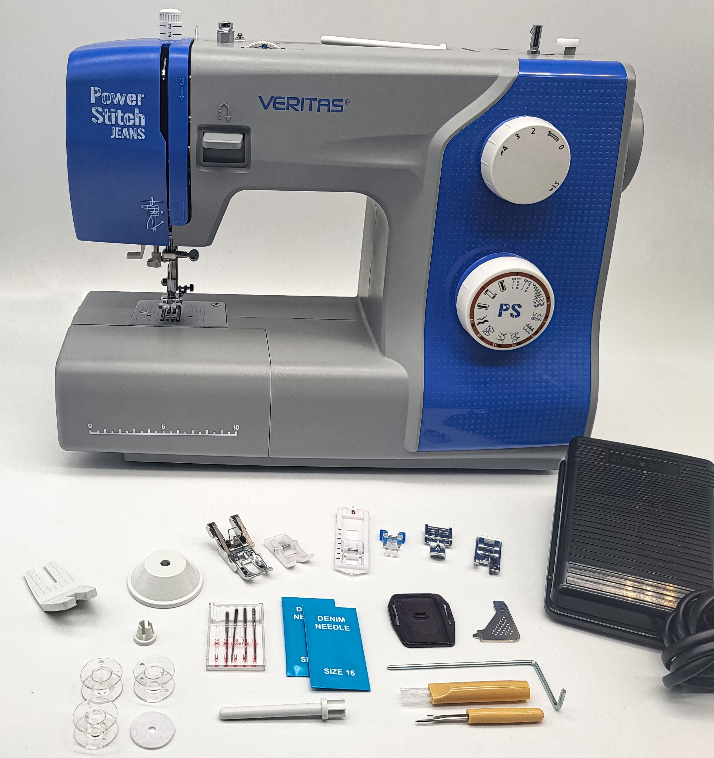 Veritas Power Stitch Jeans Ev Tipi Dikiş Makinesi 17 Dikiş Programlı 