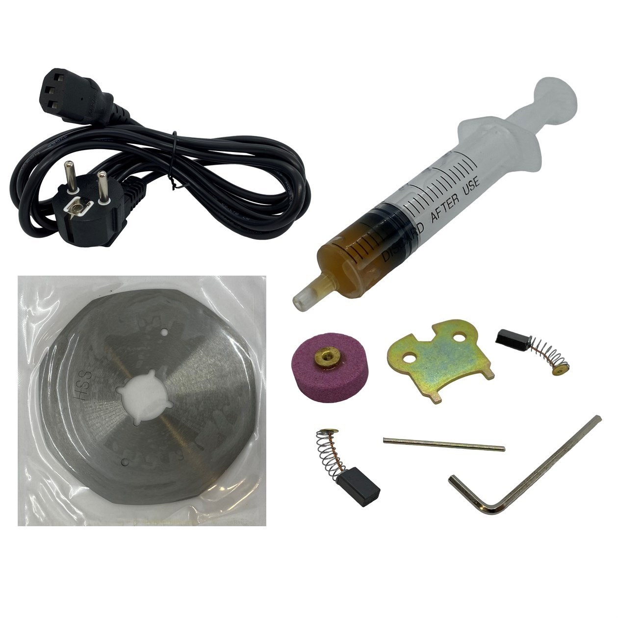 Yuvarlak Kumaş Kesim Motoru 4inç Krem / RC-100 (YCM-40)