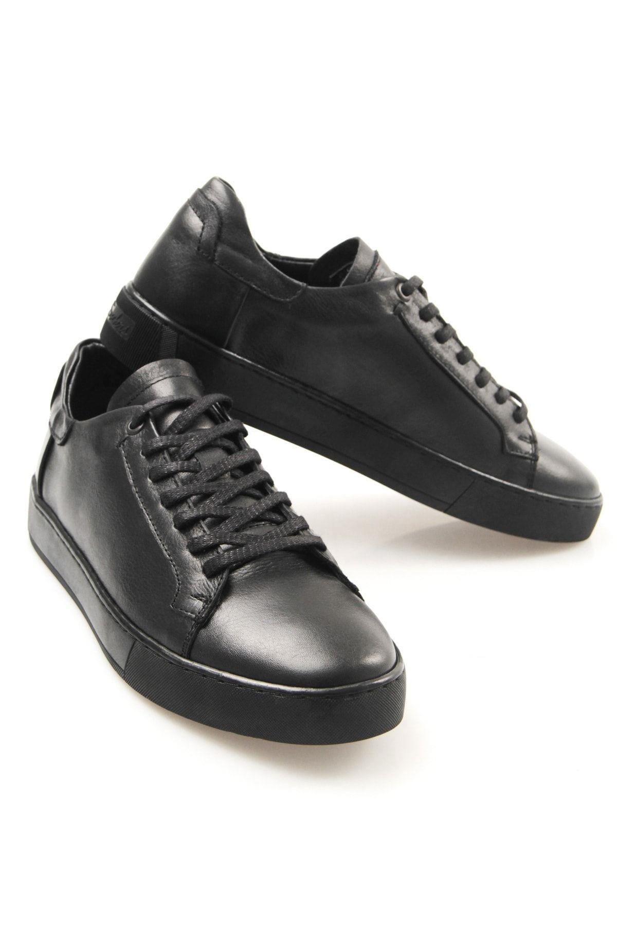 Hakiki Deri Erkek Günlük Sneaker Ayakkabı