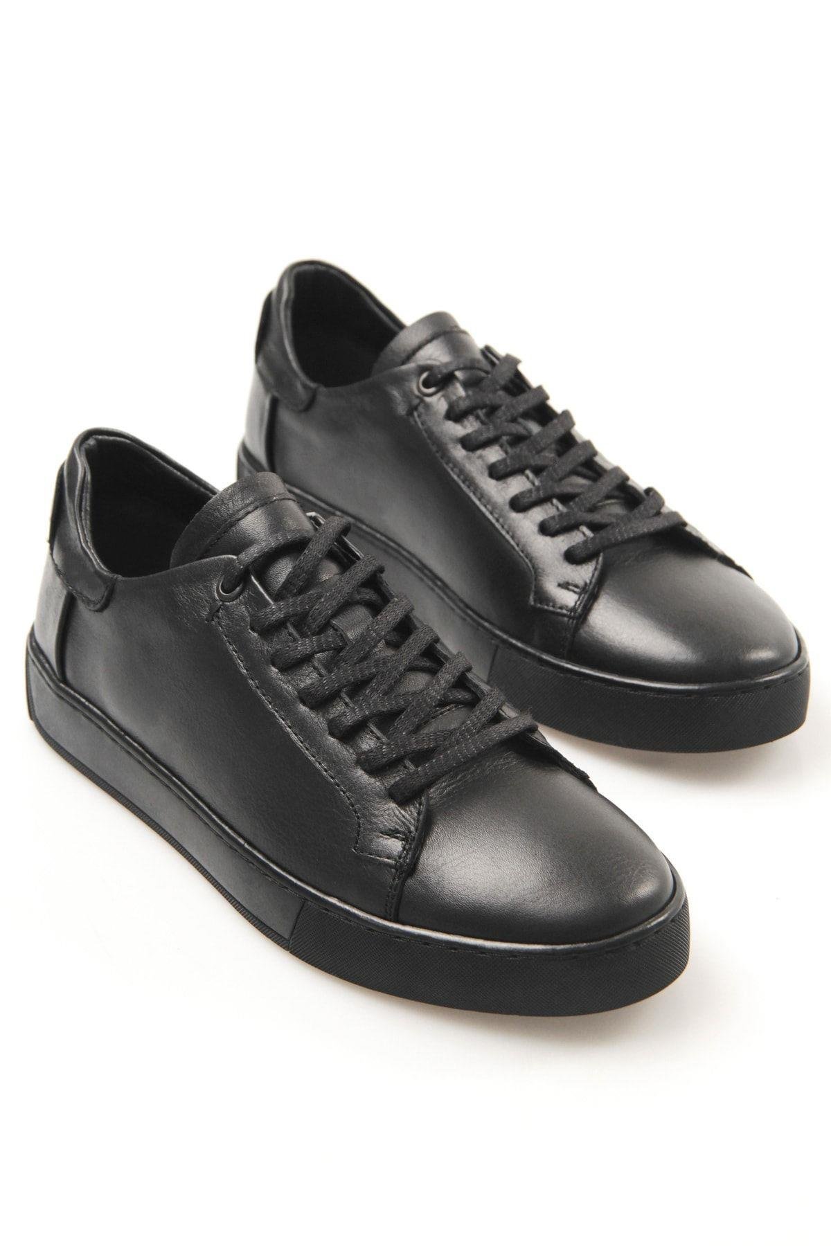 Hakiki Deri Erkek Günlük Sneaker Ayakkabı