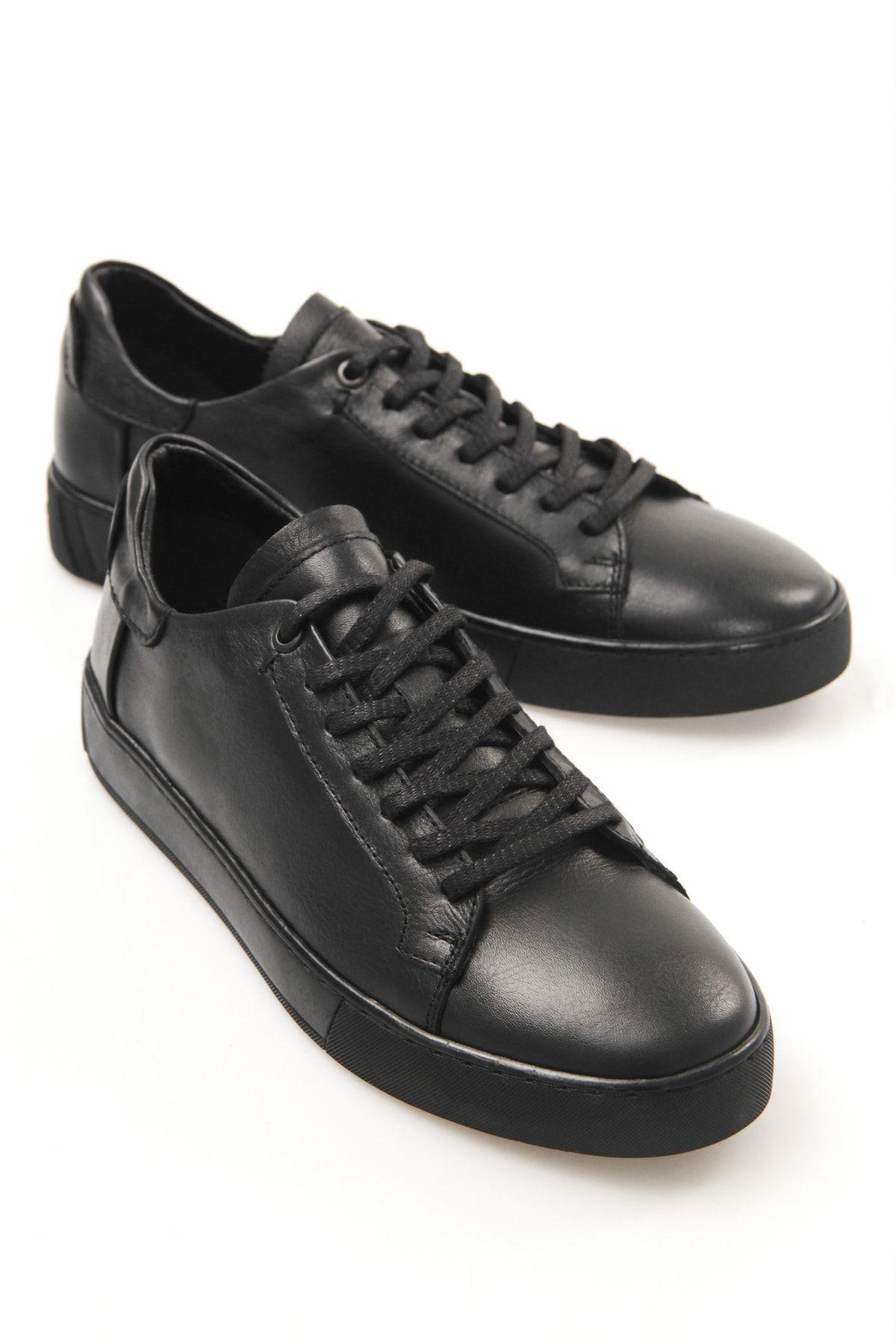 Hakiki Deri Erkek Günlük Sneaker Ayakkabı