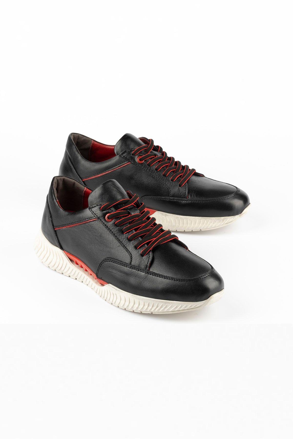Hakiki Deri Erkek Günlük Sneaker Ayakkabı
