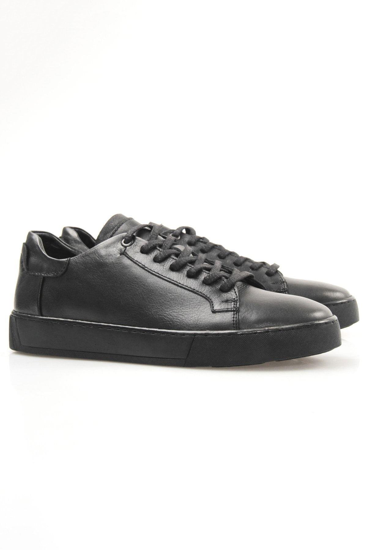 Hakiki Deri Erkek Günlük Sneaker Ayakkabı