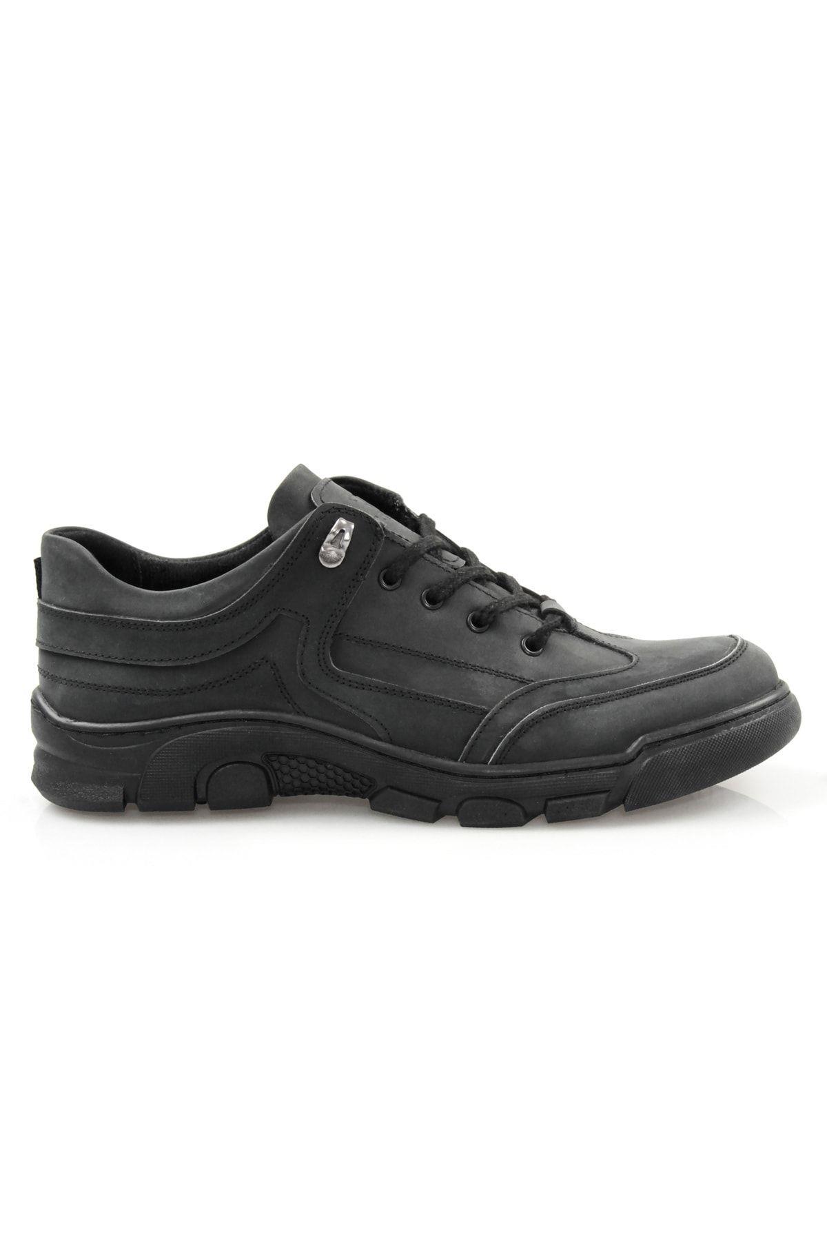 Hakiki Deri Erkek Outdoor Sneaker Ayakkabı