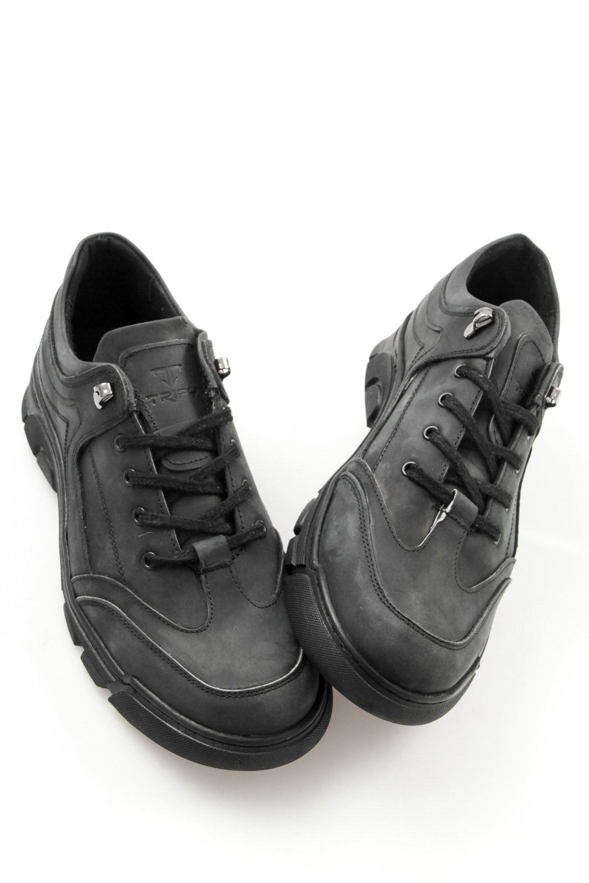 Hakiki Deri Erkek Outdoor Sneaker Ayakkabı