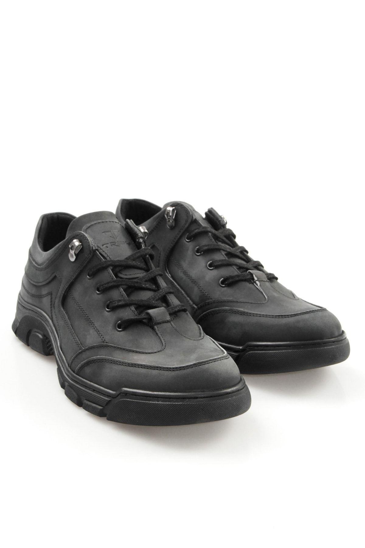 Hakiki Deri Erkek Outdoor Sneaker Ayakkabı