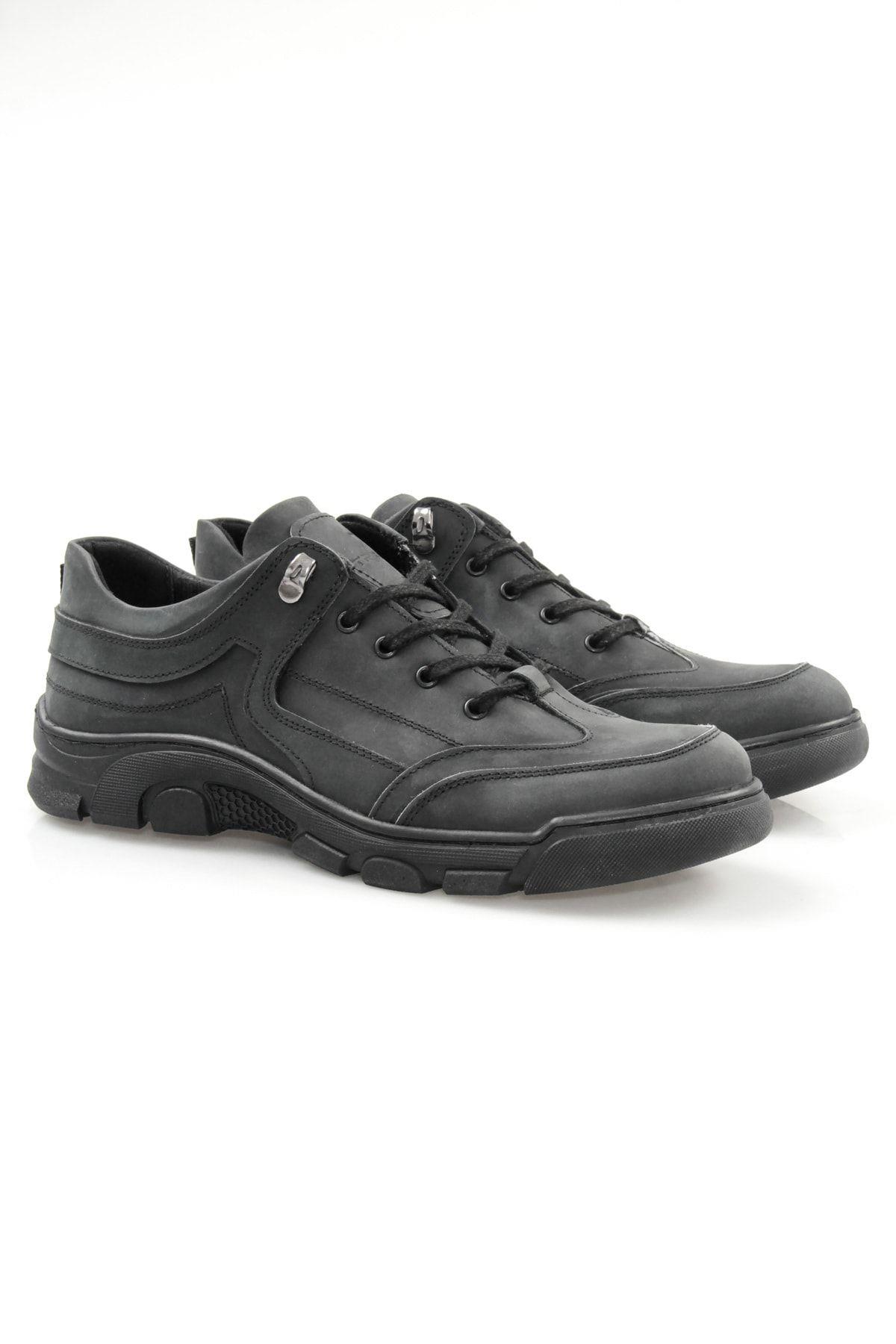 Hakiki Deri Erkek Outdoor Sneaker Ayakkabı