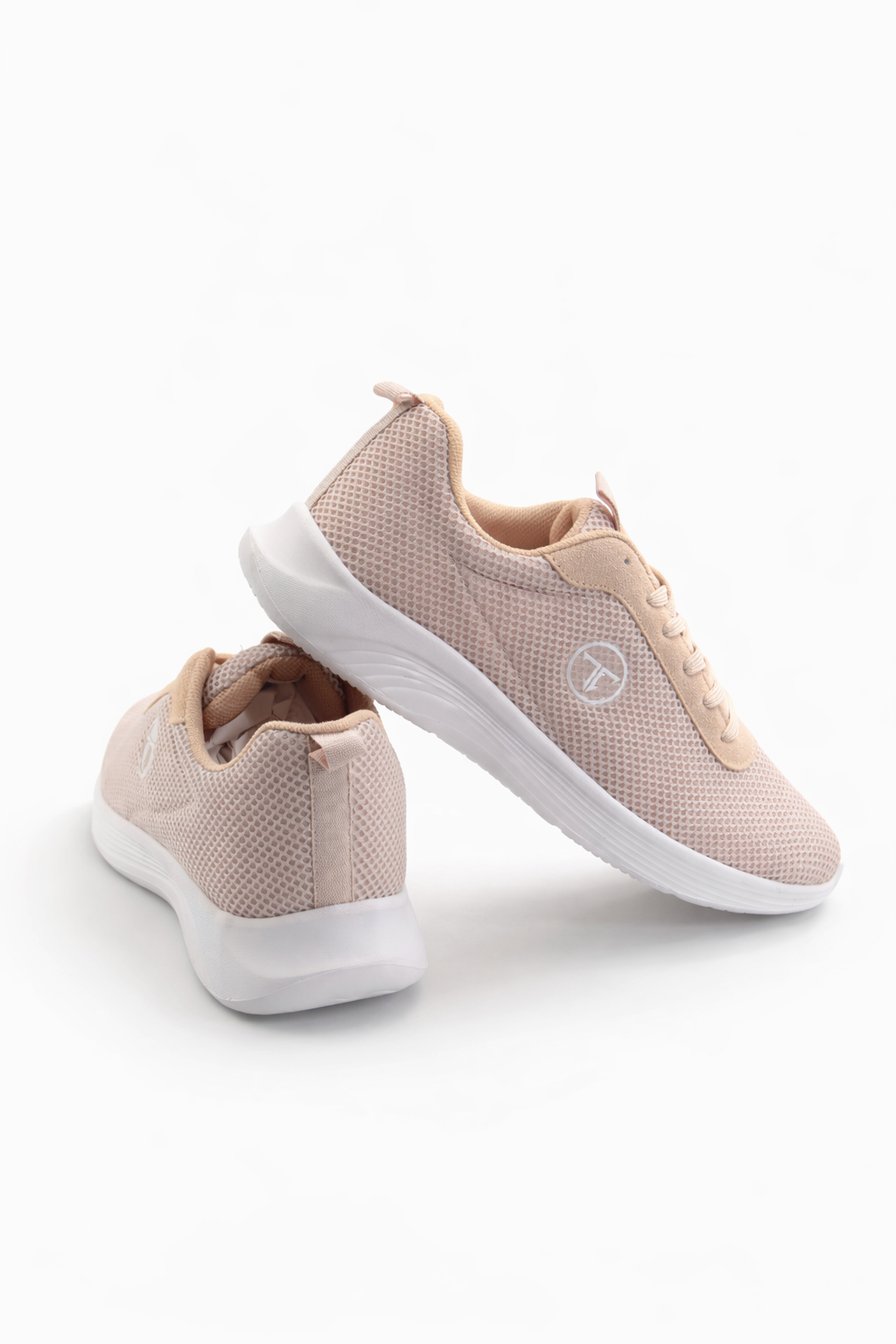 Tripy Streç Erkek Bağcıklı Bej Sneaker Spor Ayakkabı Woody
