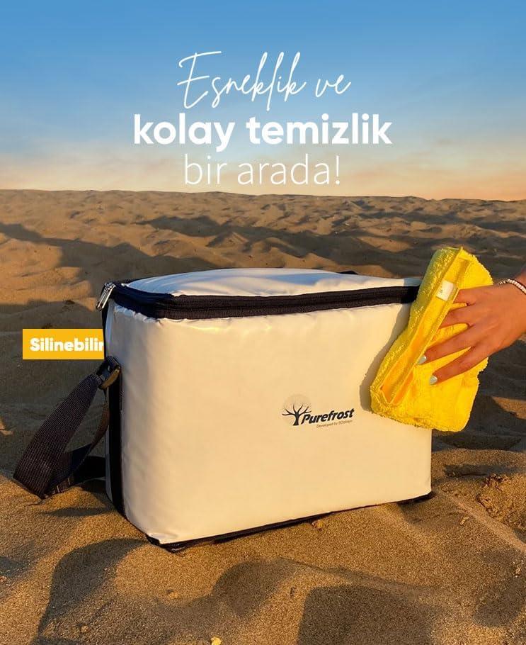 Purefrost PF15 Thermo-Pure® Teknolojisi ile Hızlı Soğutma / 16 Saat Soğuk Çanta + 6 Adet Thermo-Pure® Jel Paket