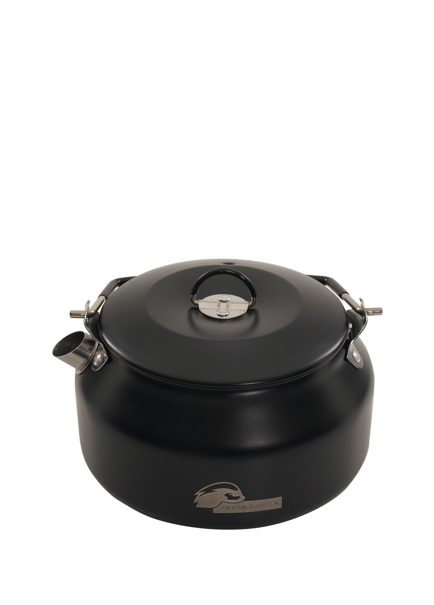 Urban Badger Balbal 1 Litre Siyah Renkli Kamp Çaydanlık